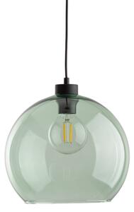 Lustr na lanku CUBUS 1xE27/15W/230V černá/kouřová zelená