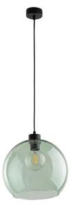 Lustr na lanku CUBUS 1xE27/15W/230V černá/kouřová zelená
