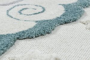 Dětský koberec YOYO GD49 bílý / šedý - jednorožec