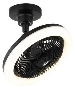 Globo 03680S - LED Stm stropní ventilátor LIDEA LED/20W/230V 3000-6500K černá+DO