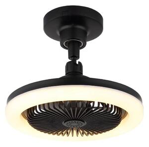 Globo 03680S - LED Stm stropní ventilátor LIDEA LED/20W/230V 3000-6500K černá+DO