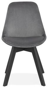Kokoon Design Jídelní židle Phil Barva: šedá/černá