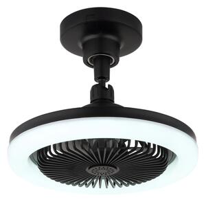 Globo 03680S - LED Stm stropní ventilátor LIDEA LED/20W/230V 3000-6500K černá+DO