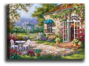 Wallity Obraz na plátně Dream garden 50x70 cm