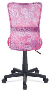 Dětská otočná židle KA-2325 PINK růžová