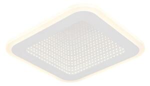 GLOBO 48919-12Q LAMELA stropní svítidlo LED 230x230mm 12W/750lm 4000K bílá, zrcadlový 3D efekt