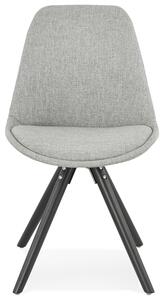 Kokoon Design Jídelní židle Brasa Barva: šedá/černá