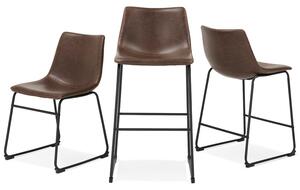 Kokoon Design Barová židle Gaucho Barva: Hnědá