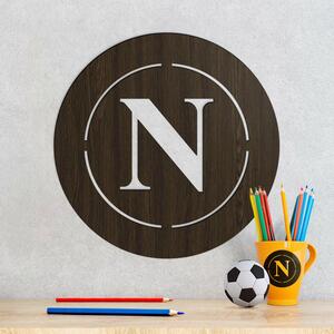 DUBLEZ | Dřevěné logo na zeď - SSC Neapol