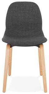 Kokoon Design Jídelní židle Capri Barva: tmavě šedá/černá