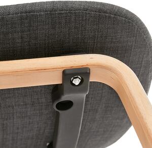 Kokoon Design Jídelní židle Capri Barva: světle šedá/černá