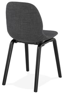 Kokoon Design Jídelní židle Capri Barva: tmavě šedá/černá