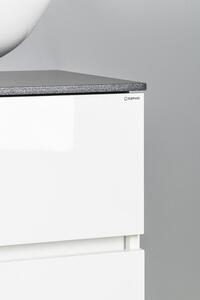 Sapho, ODETTA umyvadlová skříňka 95x50x43,5cm, bílá lesk, DT100-3030