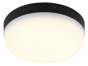 GLOBO 12387-8 MATTHEW stropní svítidlo D120mm LED 8W/570lm 4000K černá matná, bílá