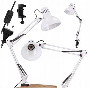 Stolní lampa E27, nastavitelná, IP20