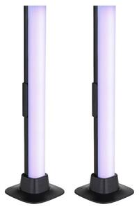GLOBO Smart Light 25895SH POLLIVER stolní lampička V325mm LED 2,5 RGB matná černá, bílá