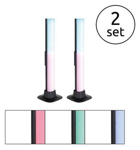 GLOBO Smart Light 25895SH POLLIVER stolní lampička V325mm LED 2,5 RGB matná černá, bílá