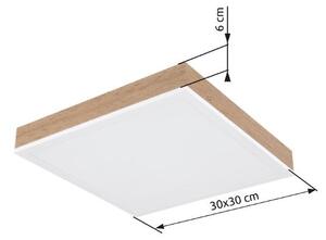GLOBO 416080WWD1 DORO stropní svítidlo LED 12W/800lm 3000K matná bílá