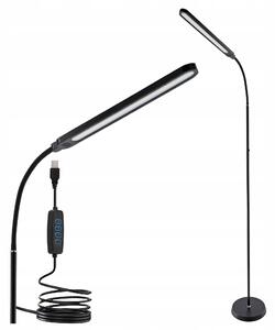 LED stojací lampa 10 W, 3 režimy barvy světla, 350 lm, teplá bílá