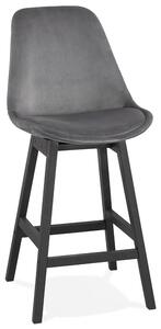 Kokoon Design Barová židle Basil Mini Barva: šedá/černá