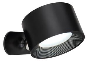 GLOBO 58436B JORJE dotyková stolní lampička V350mm LED 4,5W/120lm 3000+4000+5000K černá USB kabel, nabíjecí baterie
