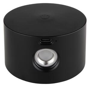 GLOBO 58436B JORJE dotyková stolní lampička V350mm LED 4,5W/120lm 3000+4000+5000K černá USB kabel, nabíjecí baterie