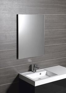 Sapho PLAIN zrcadlo 50x70cm, zakulacené rohy, bez úchytu