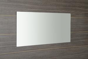 Sapho PLAIN zrcadlo 120x60cm, zakulacené rohy, bez úchytu