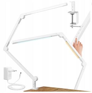 LED stolní lampa, s dotykovým ovládáním, nastavitelná, dvojitá, IP20