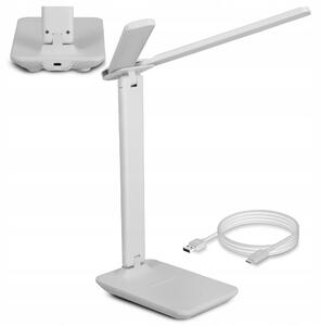 LED stolní lampa, s dotykovým ovládáním, nastavitelná, dvojitá, 10 W, 4000 K