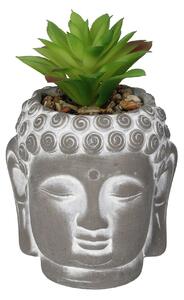 Dekorace Succulent III Buddha 17cm