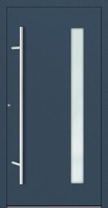 Hliníkové vchodové dveře FM Turen Premium P90 M04 modrá RAL5011