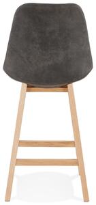 Kokoon Design Barová židle Svenke Mini Barva: šedá/černá