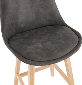Kokoon Design Barová židle Svenke Mini Barva: šedá/přírodní