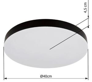 GLOBO 12384-36 MATTHEW stropní svítidlo D400mm LED 36W/3400lm 3000+4000+6500K černá matná, bílá