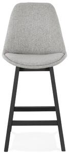 Kokoon Design Barová židle Qoop Mini Barva: šedá/černá