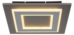 GLOBO 48033-24 JAYDEN stropní svítidlo LED 320x320mm 24W/680lm 3000K antracit, šedá, bílá