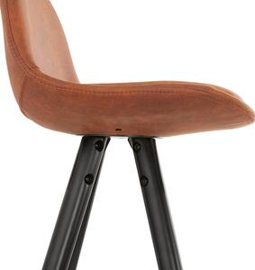 Kokoon Design Barová židle Agouti Barva: hnědá/černá