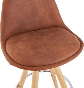 Barová židle Agouti Mini 65 Barva: hnědá/přírodní