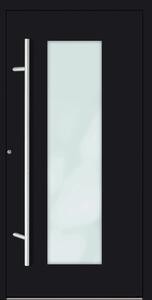 Hliníkové vchodové dveře FM Turen Premium P90 M08 černá RAL9005