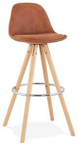 Barová židle Agouti Mini 65 Barva: šedá/přírodní