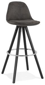 Barová židle Agouti Mini 65 Barva: šedá/černá