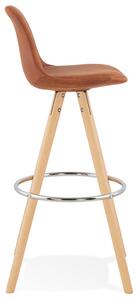Barová židle Agouti Mini 65 Barva: hnědá/přírodní