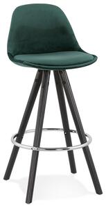 Kokoon Design Barová židle Franky Mini 65 Barva: smaragdová/černá