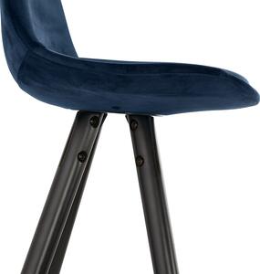 Kokoon Design Barová židle Franky Mini 65 Barva: modrá/přírodní
