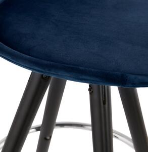 Kokoon Design Barová židle Franky Mini 65 Barva: modrá/černá