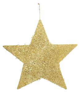 Dekorace Golden Star 40cm