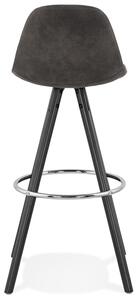 Kokoon Design Barová židle Agouti Barva: šedá/černá