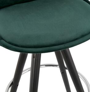 Kokoon Design Barová židle Franky Barva: modrá/černá