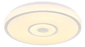 GLOBO 41264 ASTANIA stropní svítidlo D380mm LED 24W/1400lm 3000K bílá, starlight efekt